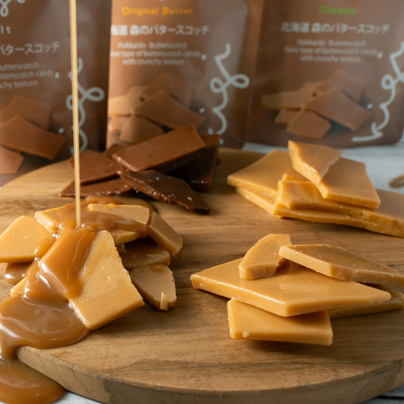 北海道バタースコッチキャンディ キツネ Original Butter (オリジナルバター)