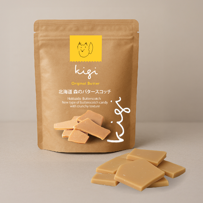 北海道バタースコッチキャンディ キツネ Original Butter (オリジナルバター)