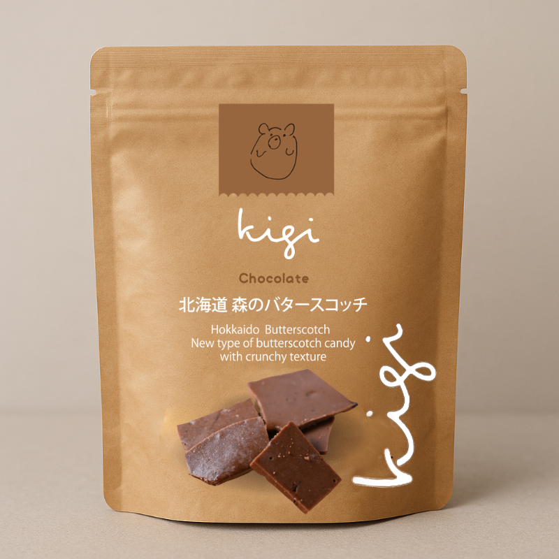 北海道バタースコッチキャンディ くま Chocolate (チョコレート)