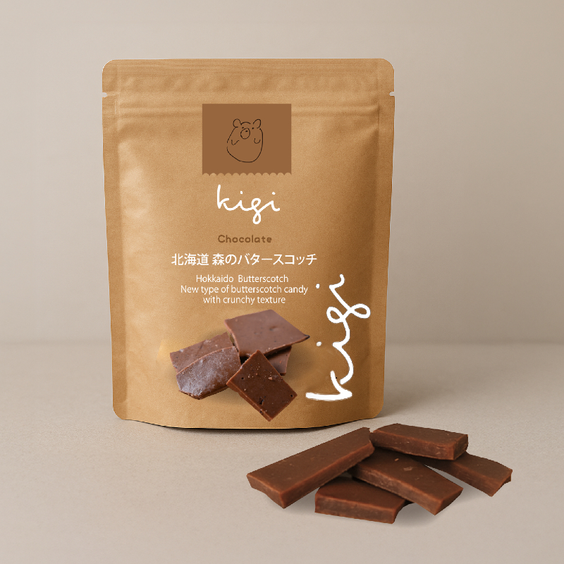 北海道バタースコッチキャンディ くま Chocolate (チョコレート)